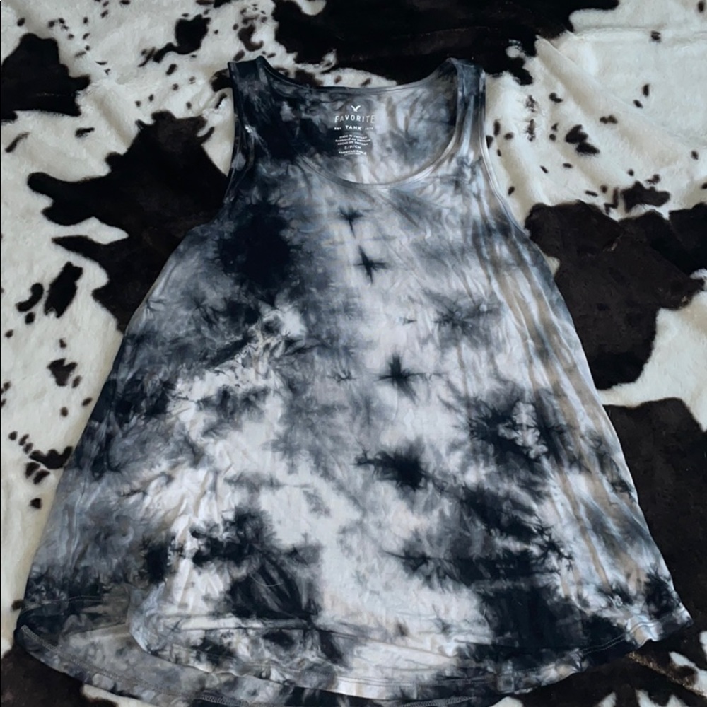 American eagle tie dye tank top